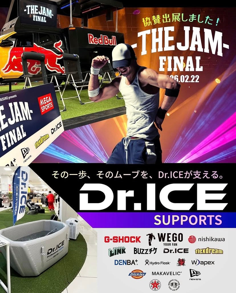 「THE JAM FINAL 2026」に協賛出展しました｜その一歩、そのムーブを、Dr.ICEが支える
