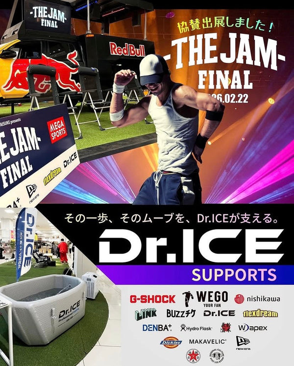 「THE JAM FINAL 2026」に協賛出展しました｜その一歩、そのムーブを、Dr.ICEが支える